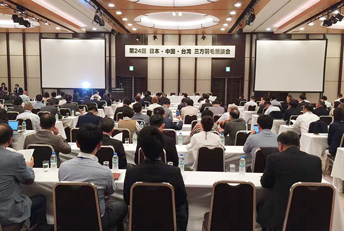 積極參與合作領(lǐng)域國際交流  百聯(lián)出席中日臺羽絨業(yè)交流懇談會