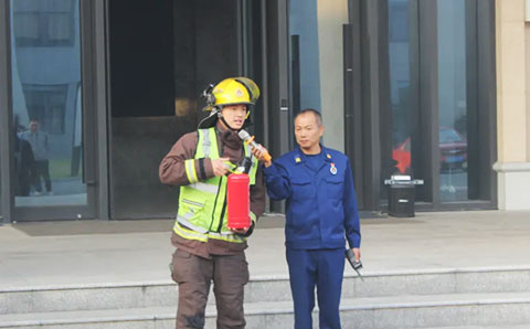 百聯(lián)機(jī)械｜開展消防演練，筑牢生命防線